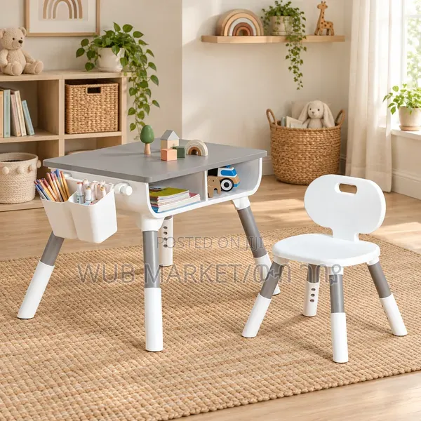 Premium Multifunctional Kids Study Table ዘመናዊ የልጆች የጥናት ጠረንጴዛ