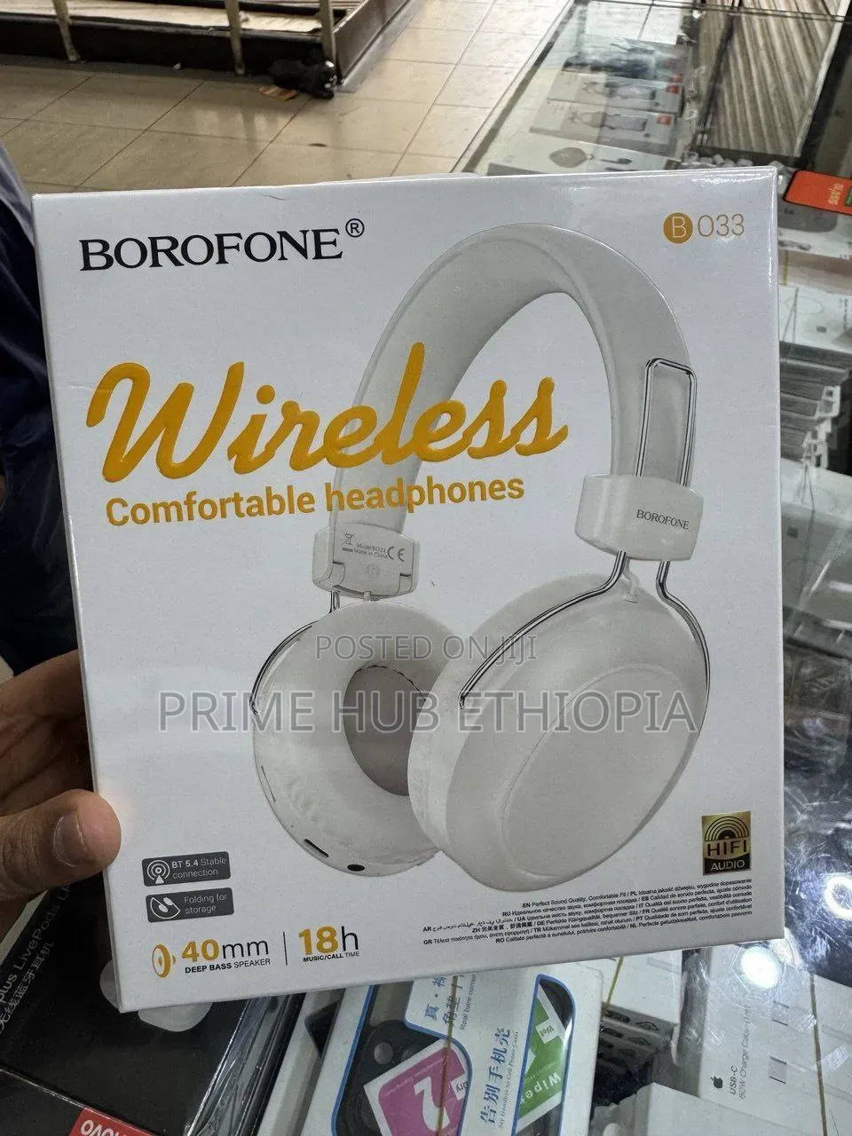 BOROFONE BO33 Melody BT Headphones 18 Hours Playing Time