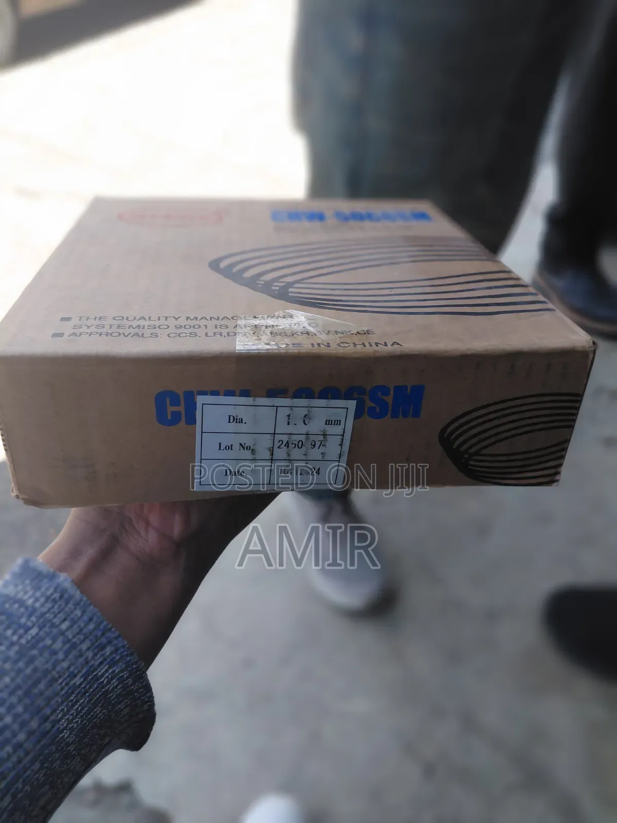 Atlantic CHW-50C6SM MIG Welding Wire (1.0mm, 5kg)