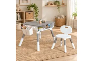 Premium Multifunctional Kids Study Table & Chair Set