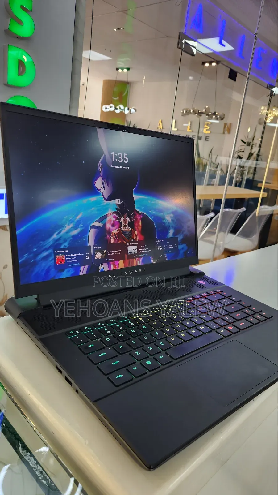 New Laptop Alienware M16 r1 16GB AMD Ryzen 9 SSD 1T