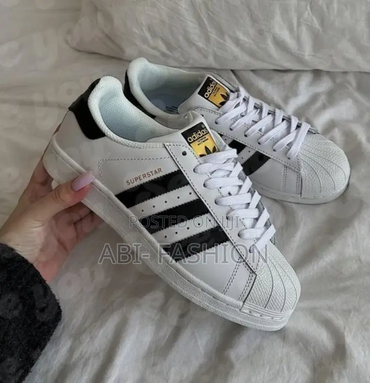 Adidas Superstar Black White Lifestyle Sneakers