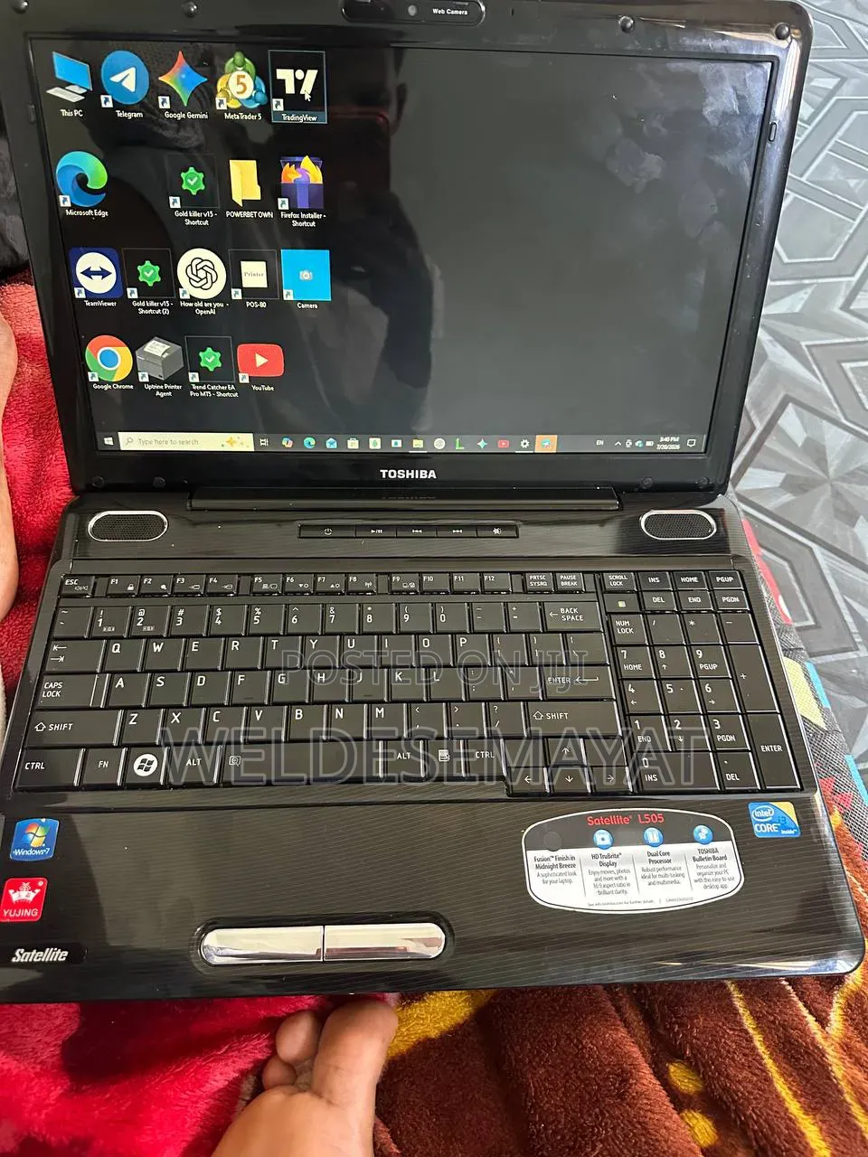 Laptop Toshiba Satellite C665 4GB Intel Core i5 HDD 500GB