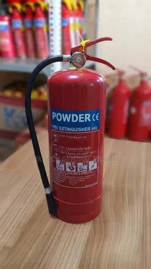 6Kg ABC Powder Fire Extinguisher 6kg ፓውደር እሳት ማጥፊያ 蛤与