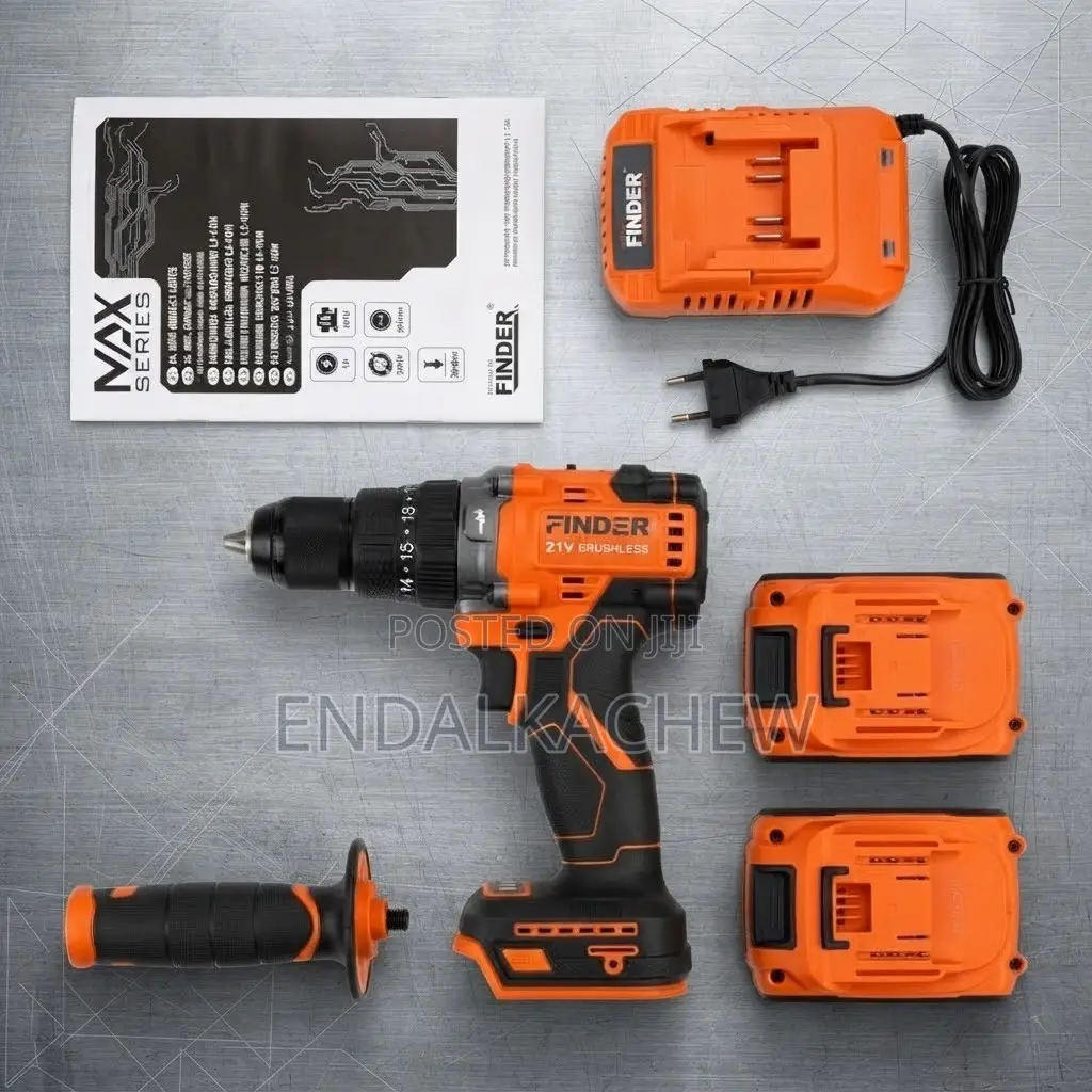 Finder 21V Cordless Brushless Impact Drill