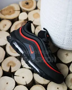 Nike Air Max 97 "Black Picante Red Anthracite" Unisex Sneakers