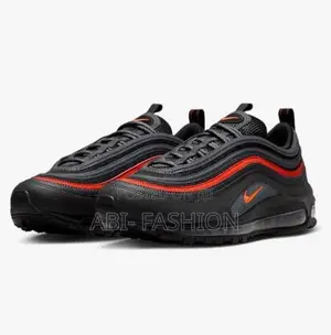 Nike Air Max 97 "Black Picante Red Anthracite" Unisex Sneakers