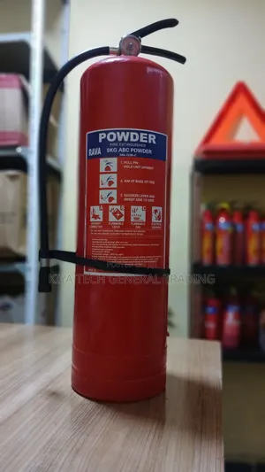 9Kg ABC Powder Fire Extinguisher 9kg ፓውደር የሳት ማጥፊያ