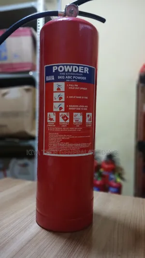 9Kg ABC Powder Fire Extinguisher 9kg ፓውደር የሳት ማጥፊያ