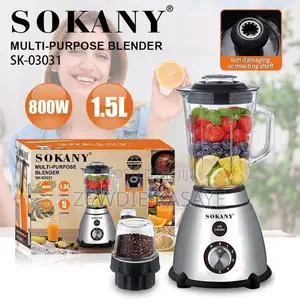 Sokany Multi-Purpose Blender 1.5 Liter 800 Watts