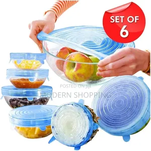 Super Stretch Silicone Lids – 6 Pack