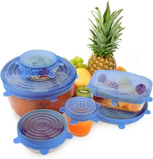 Super Stretch Silicone Lids – 6 Pack