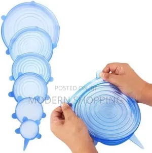 Super Stretch Silicone Lids – 6 Pack