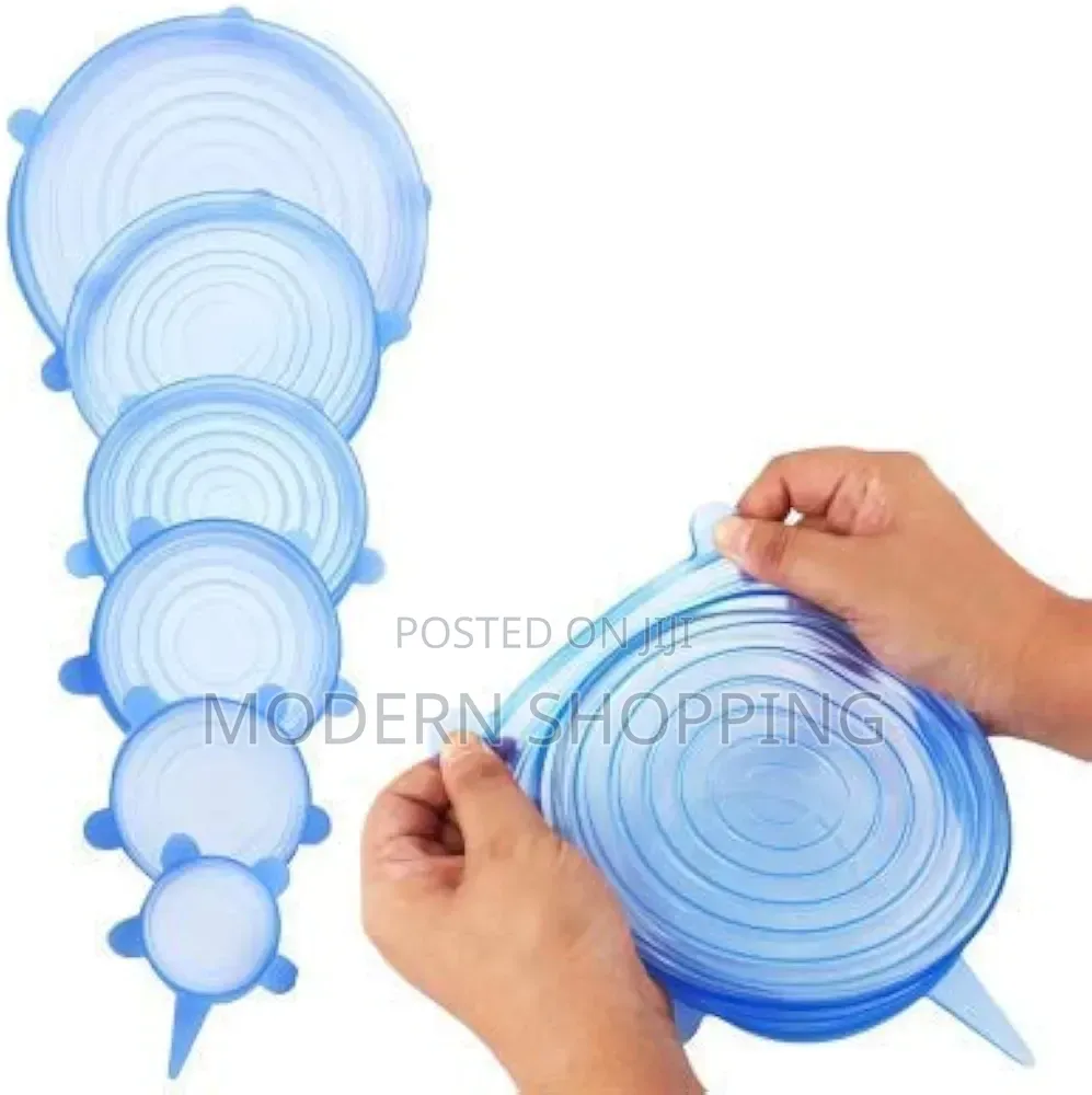 Super Stretch Silicone Lids – 6 Pack