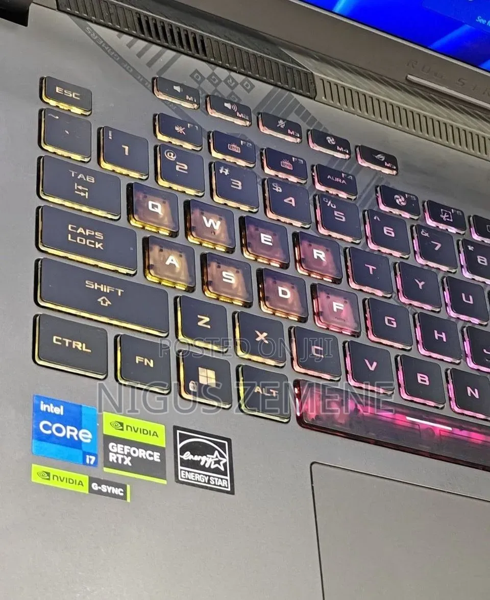 New Laptop Asus ROG Strix G15 16GB Intel Core i7 SSD 1T