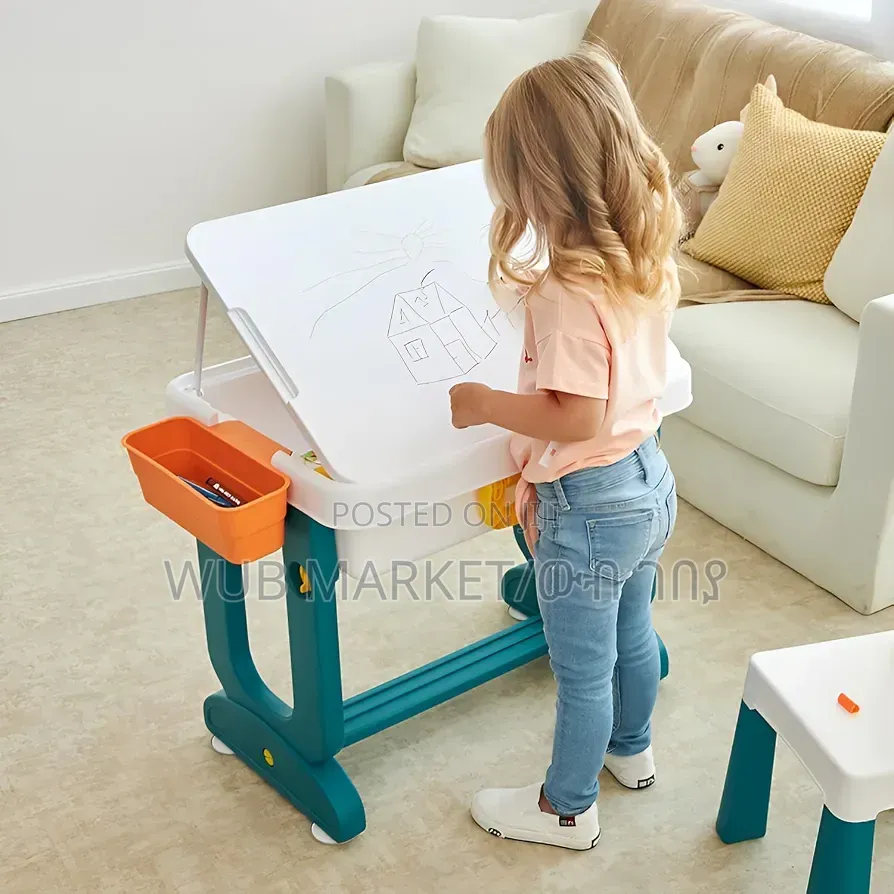 Premium Kids Study Desk & Chair እጅግ ዘመናዊ የጥናት ወንበር እና ጠረንጴዛ