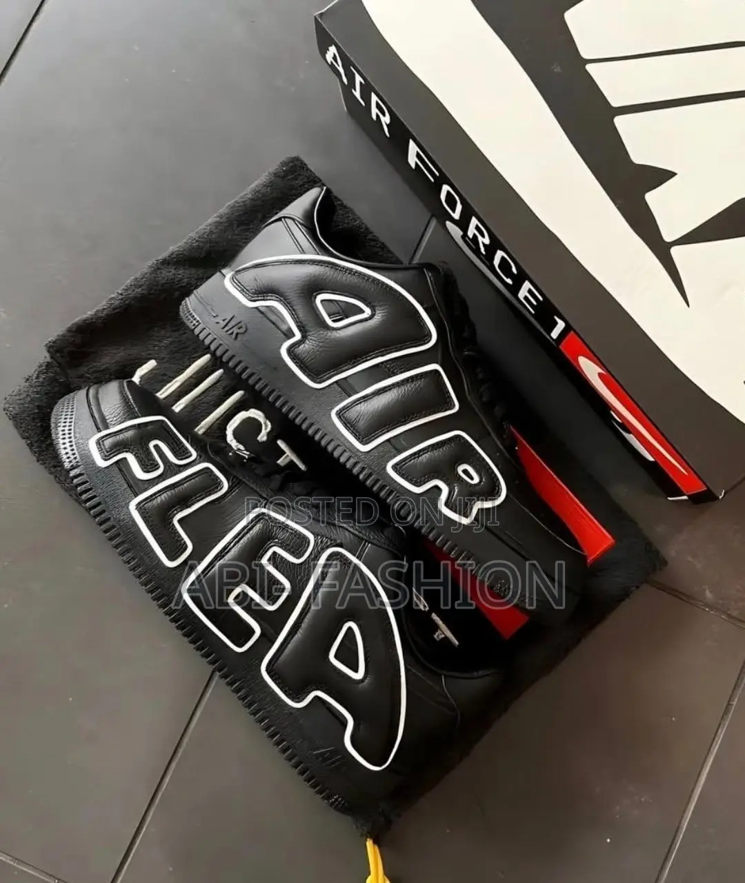 Nike Air Force 1 X CPFM "Black" Low Sneakers