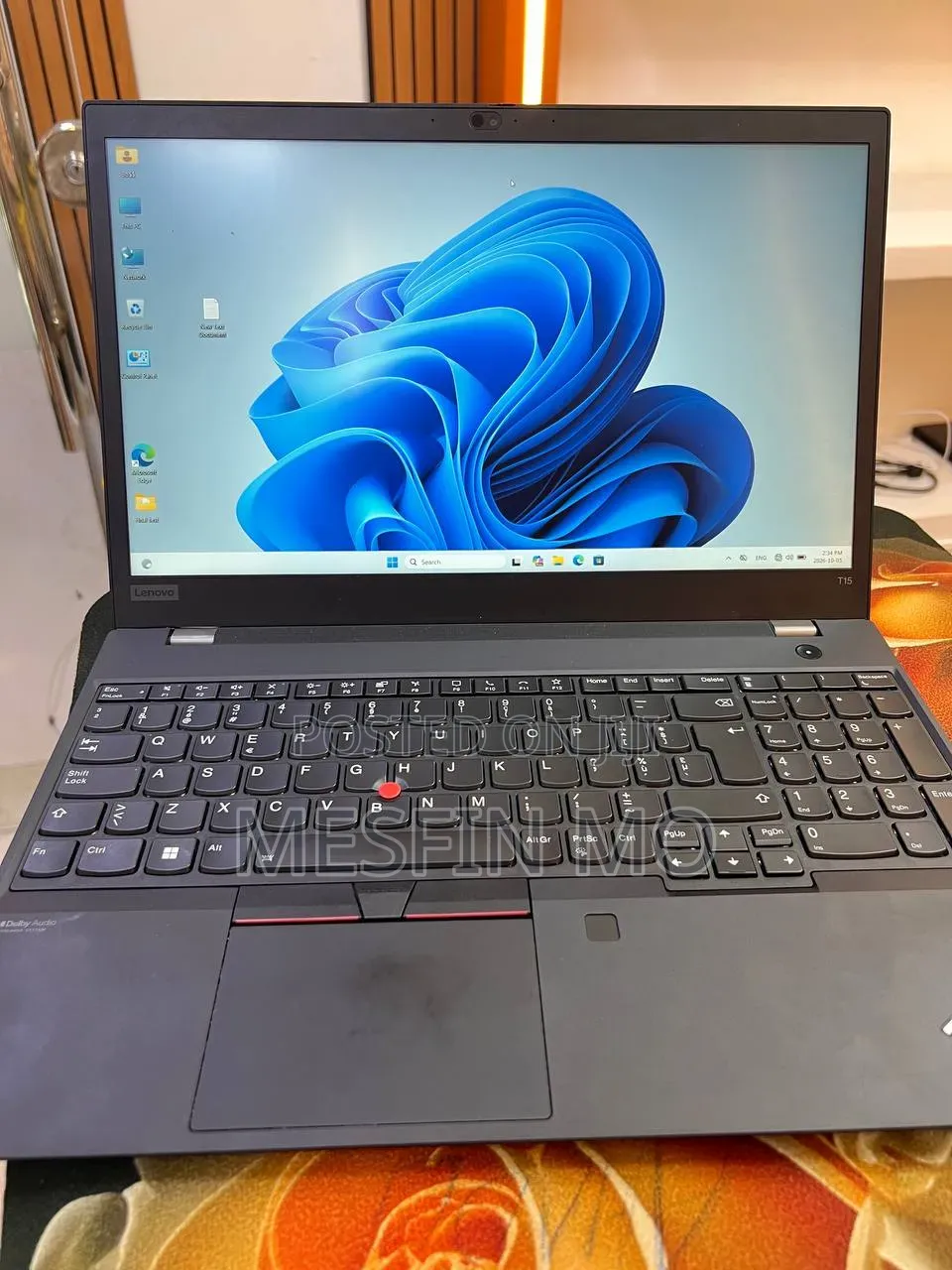 New Laptop Lenovo ThinkPad T15 Gen1 16GB Intel Core i7 SSD 512GB