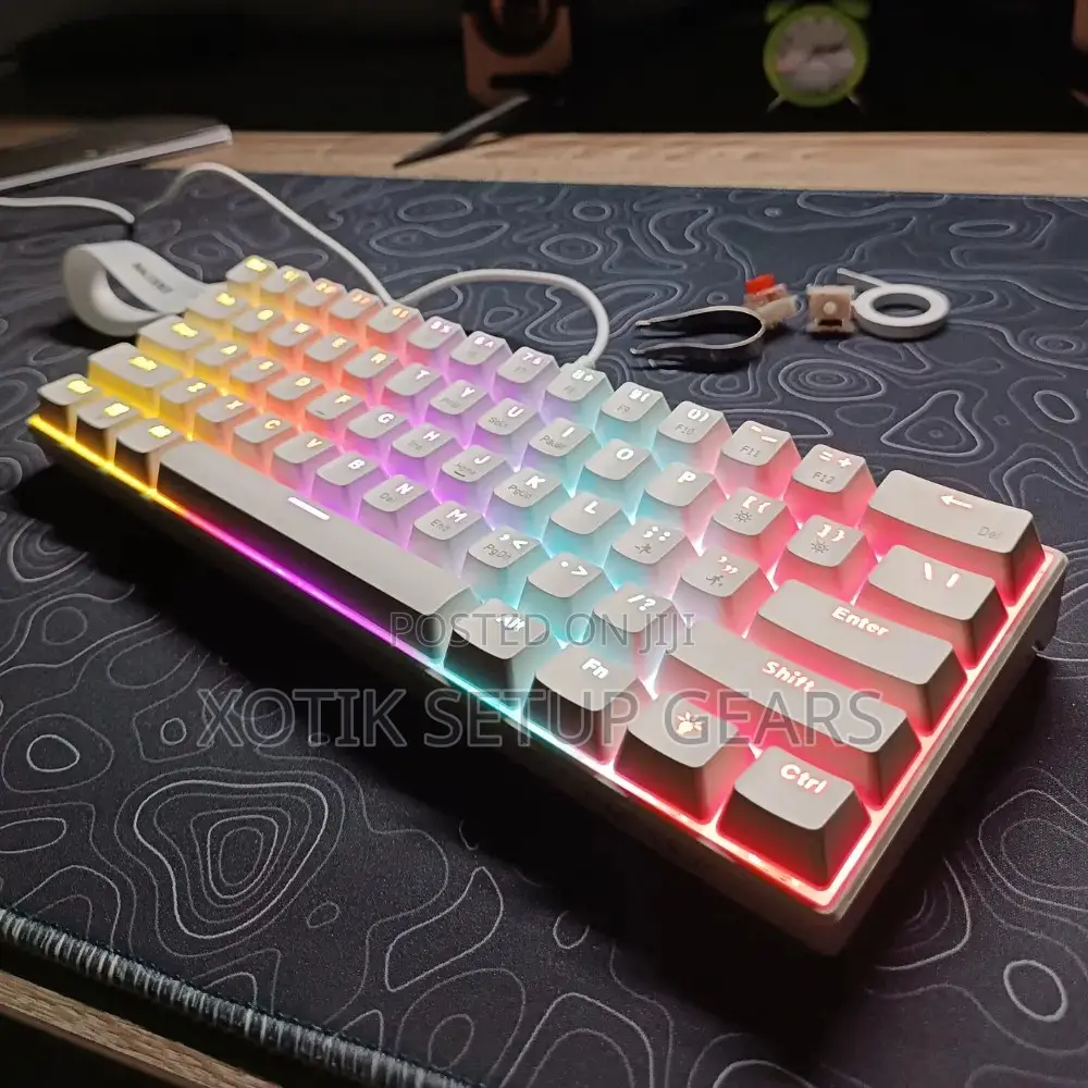 Nacodex X Ajazz NK61 Mechanical Keyboard - 60% Gaming Keyboard