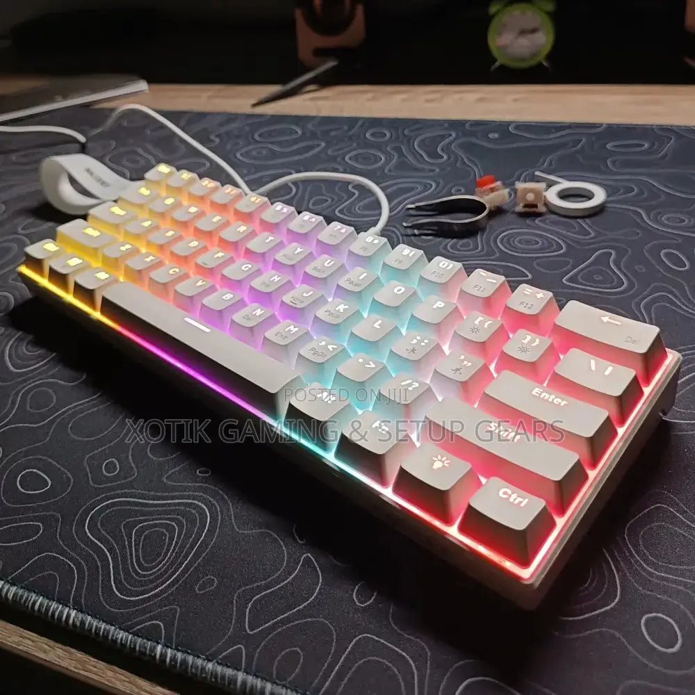 Nacodex X Ajazz NK61 Mechanical Keyboard - 60% Gaming Keyboard