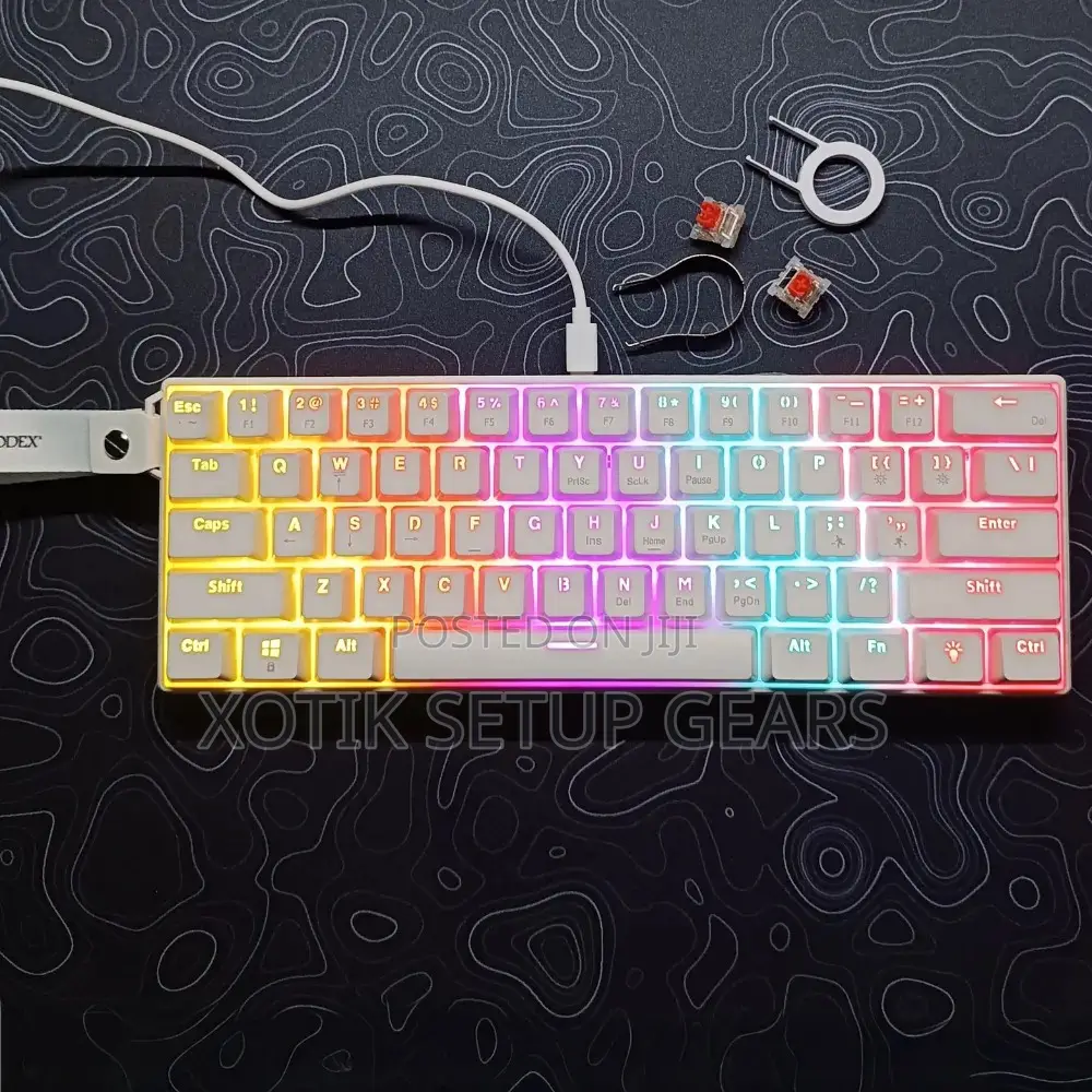 Nacodex X Ajazz NK61 Mechanical Keyboard - 60% Gaming Keyboard