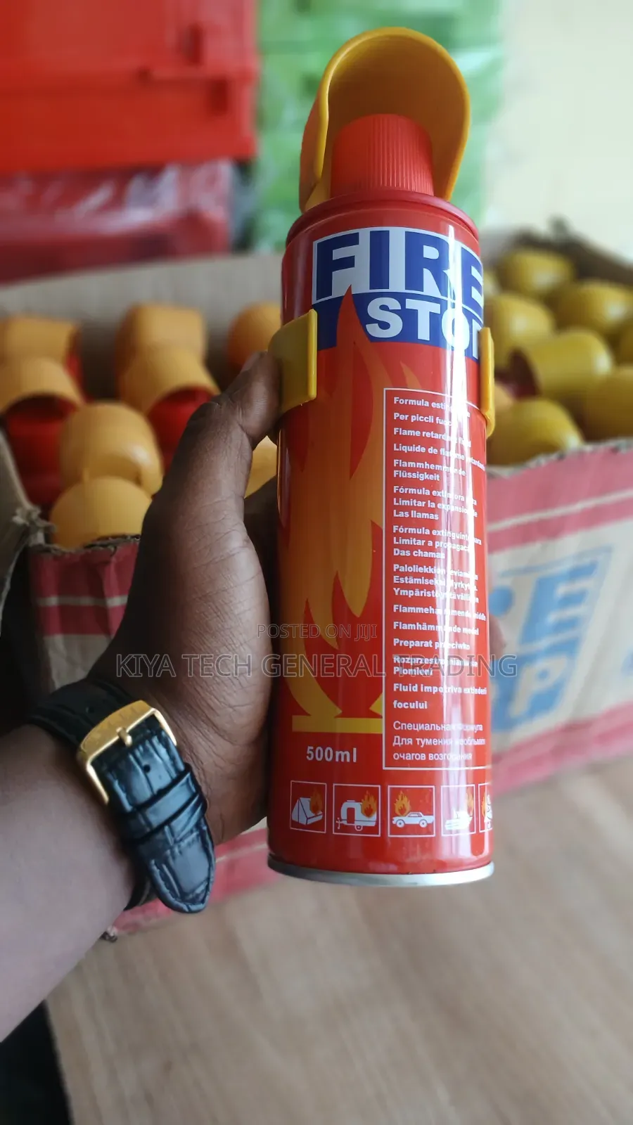 500ml Car Fire Extinguisher for Your Safety 是放恶心