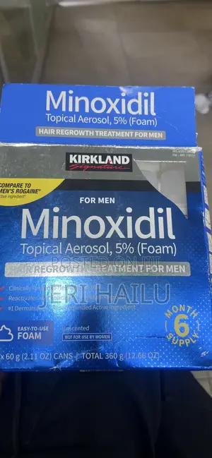 MINOXIDIL Big Christmas Discount ፀጉር እና ፂም ማሳደጊያ Men's Hair And