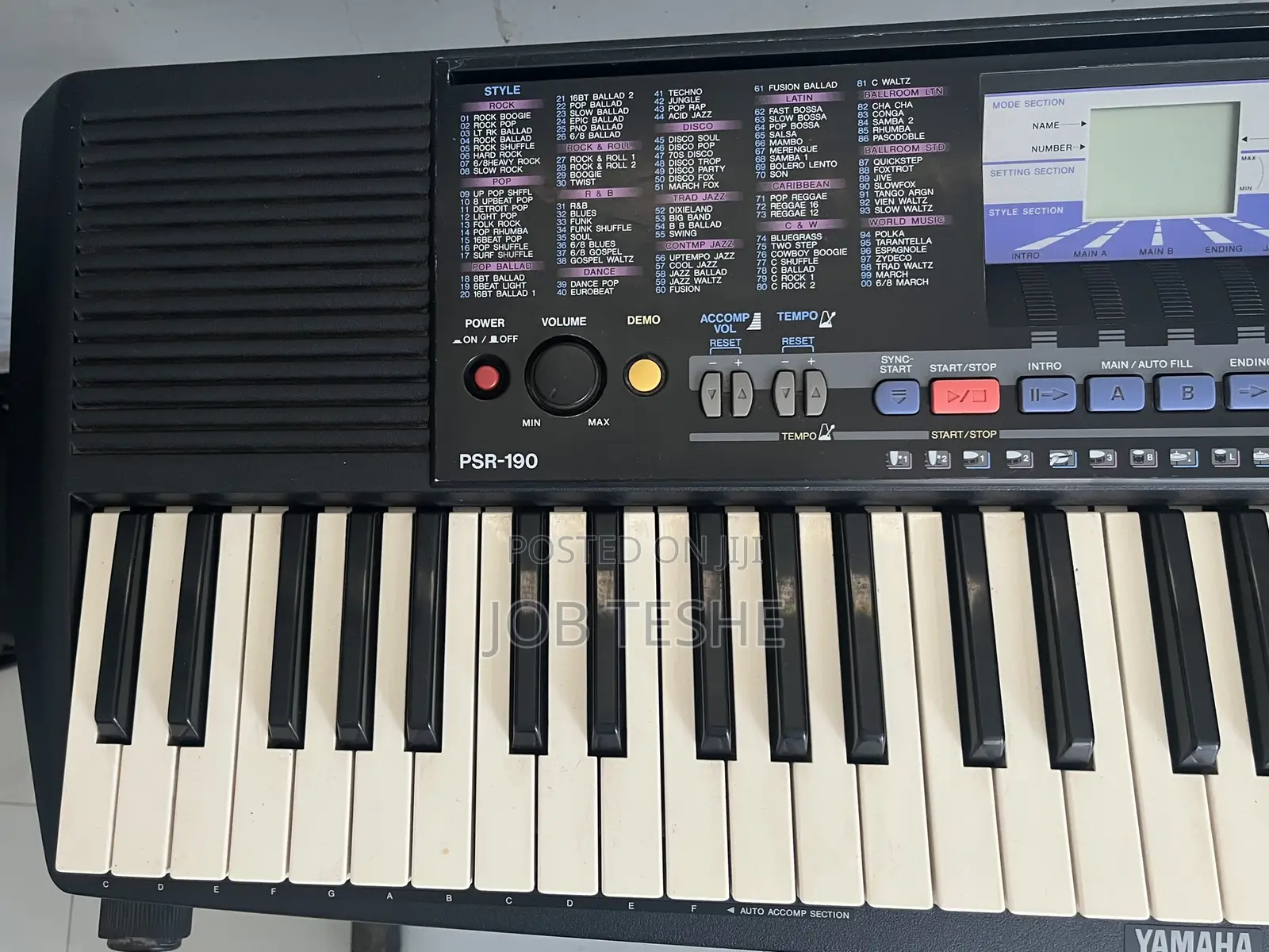 Yamaha Keyboard