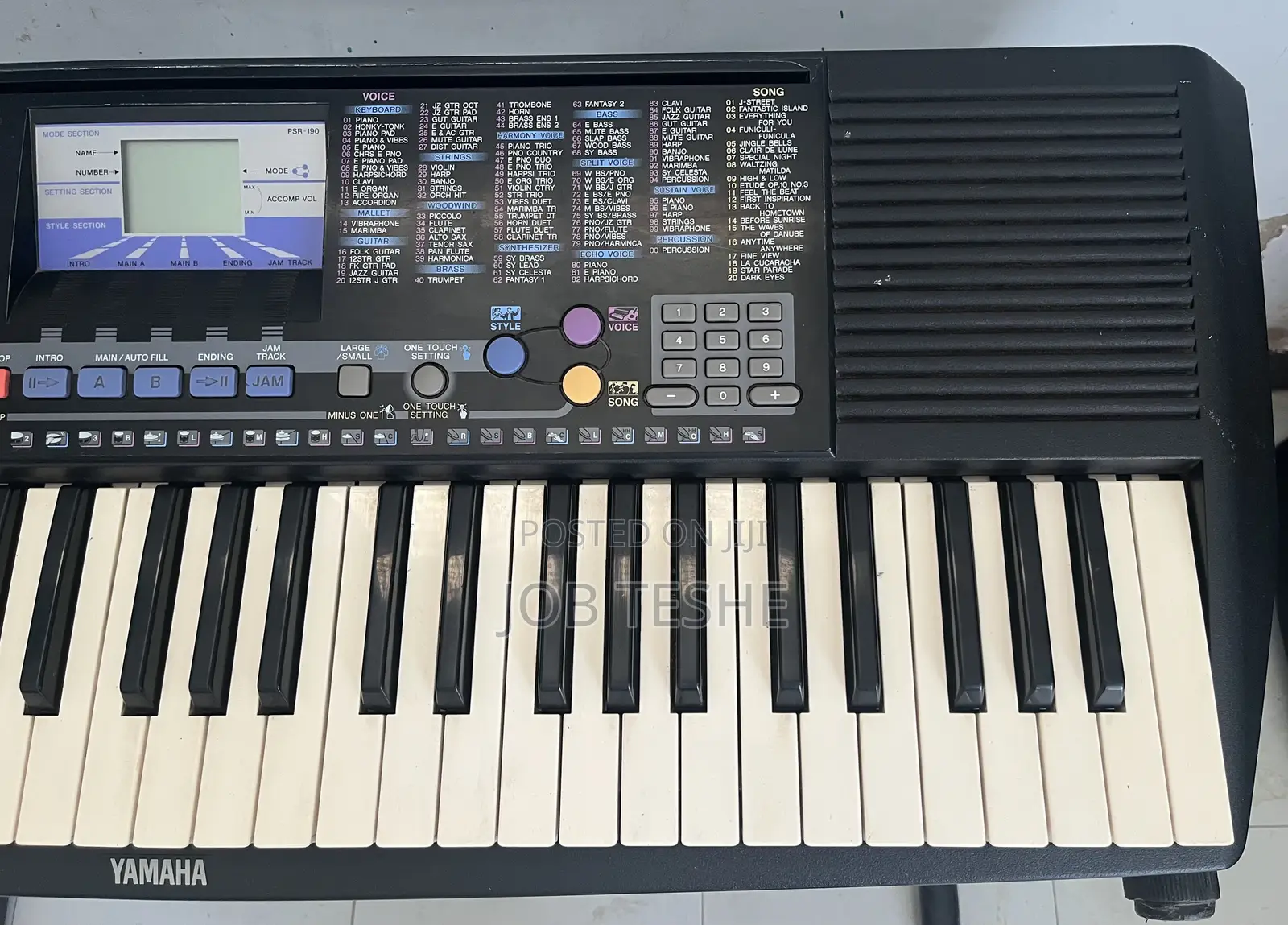 Yamaha Keyboard