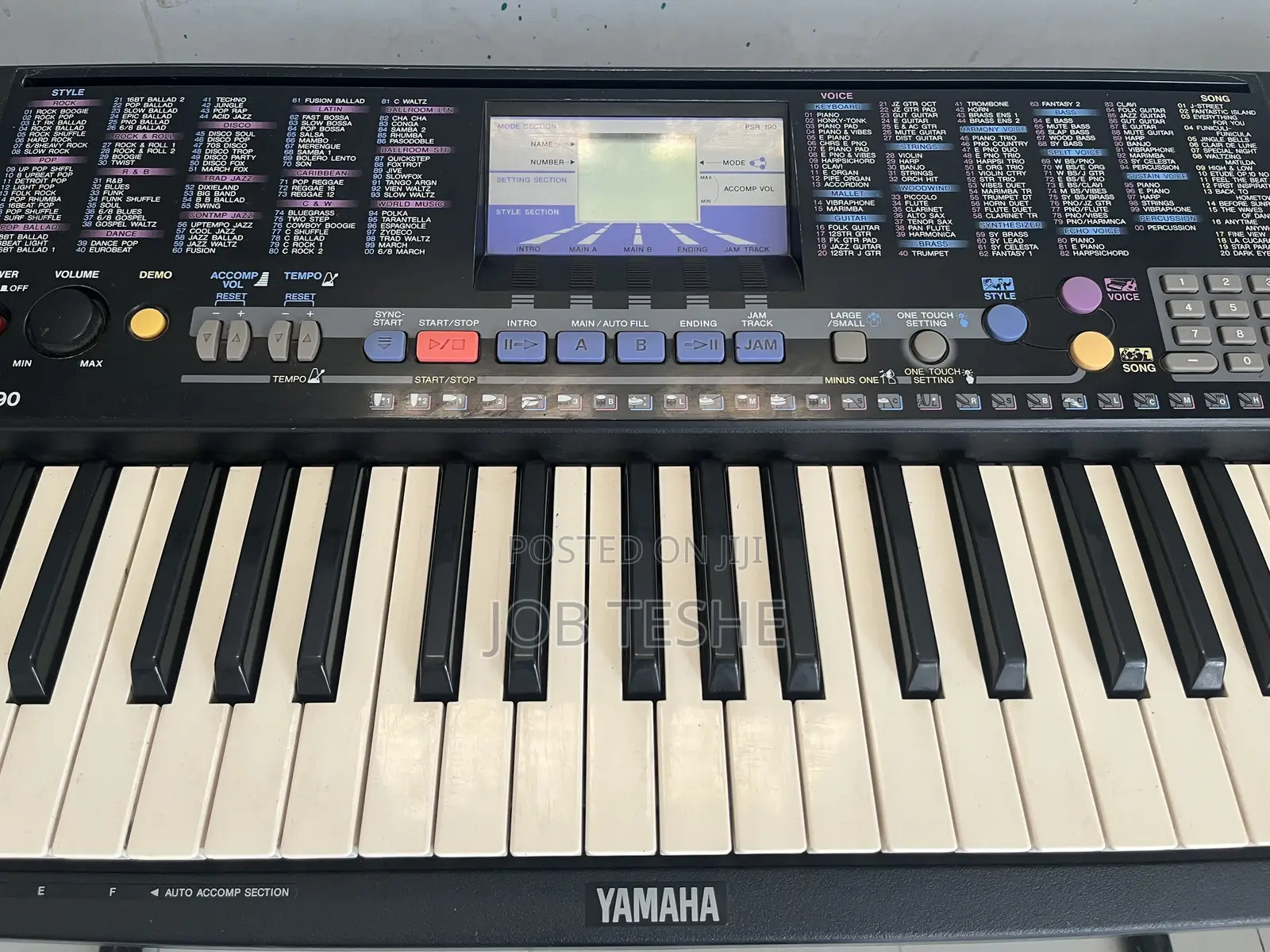 Yamaha Keyboard