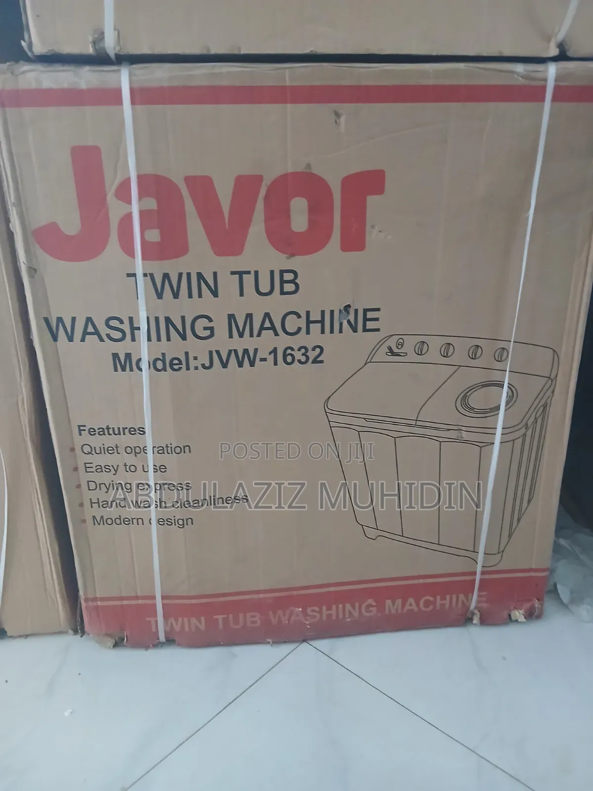 Javor 16 Kg Washing Machine