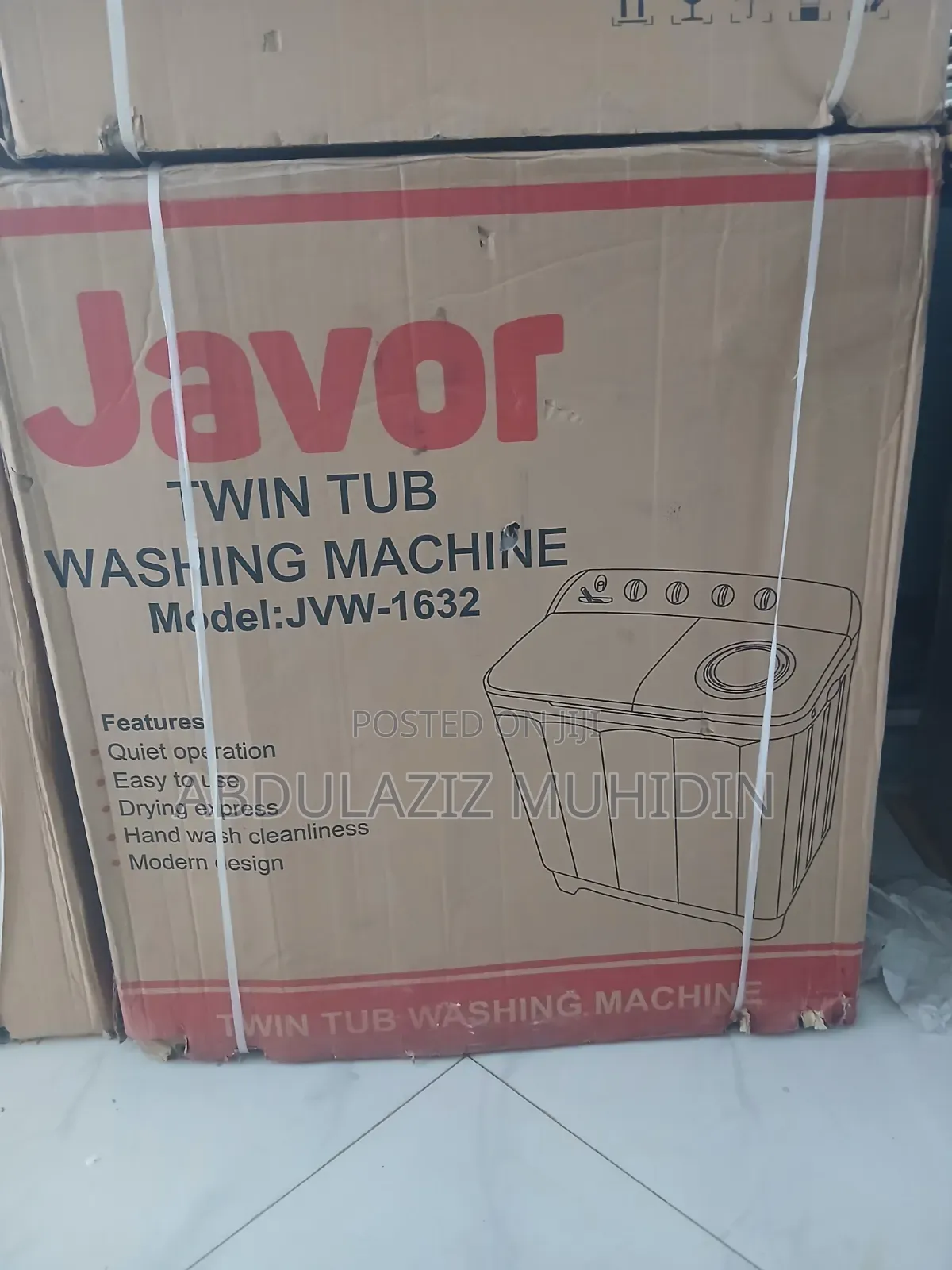 Javor 16 Kg Washing Machine