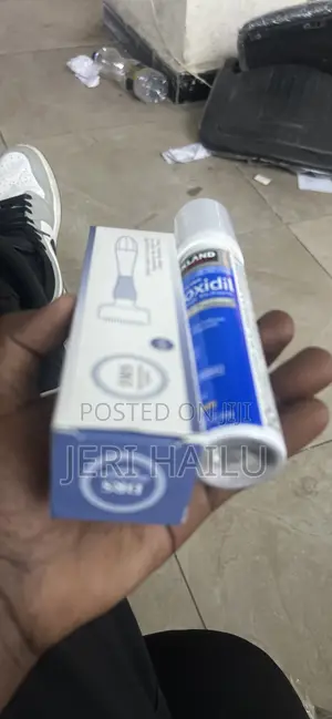 #Minoxidil የፀጉር ና የፂም ማሳደጊያ ቅባት። የፀጉርን እድገት የሚያፋጥን ለ ራሰበረሀ እንዲሁም