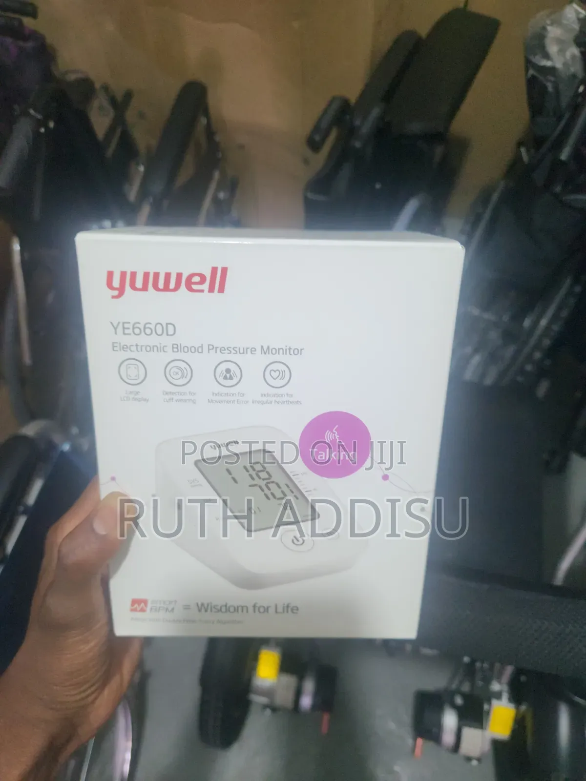 Yuwell Digital Blood Pressure Monitor堥不digital Blood Pressuer Monitor