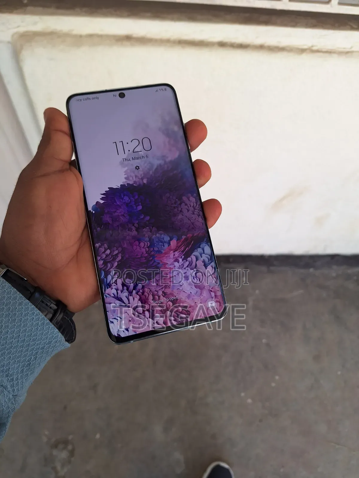 New Samsung Galaxy S20+ 128 GB Purple