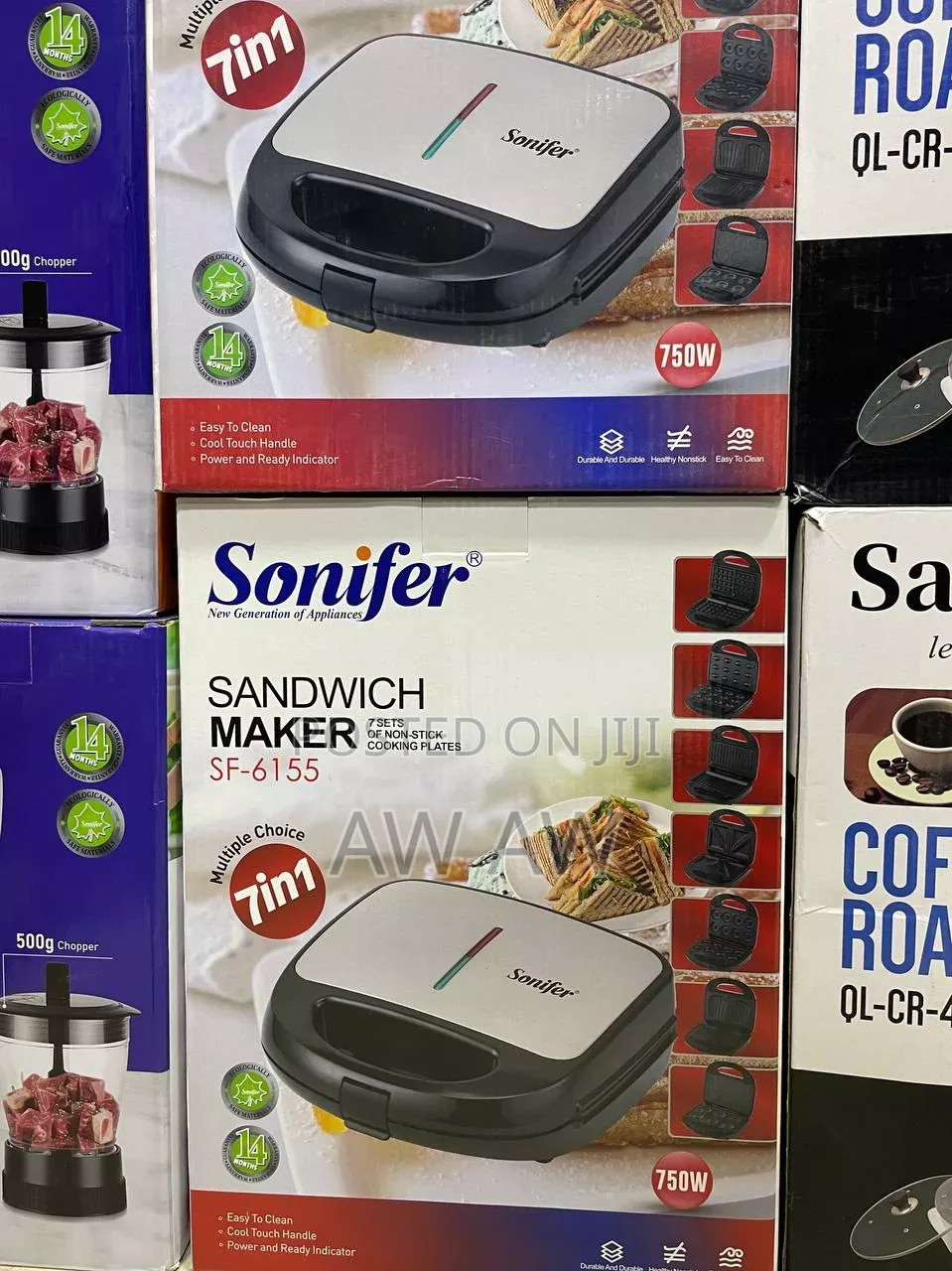 Sonifer 7-in-1 Sandwich Maker