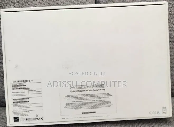 New Laptop Apple MacBook Air 2022 M2 8GB Apple M1 SSD 256GB