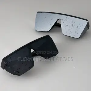 Trendy Flat-Top Oversized Square Sunglasses (Unisex)