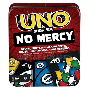 Uno Cards UNO Show 'Em No Mercy'