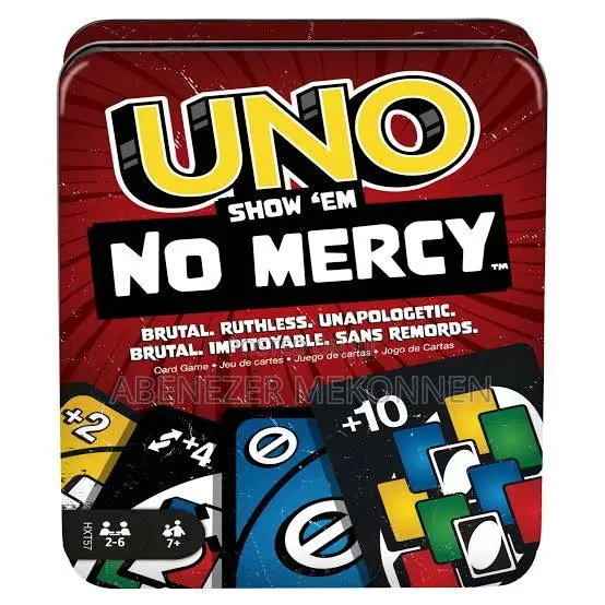 Uno Cards UNO Show 'Em No Mercy'