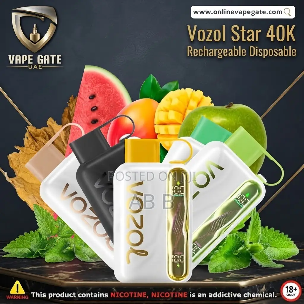 Vape Vozol Strawberry, Blueberry and More