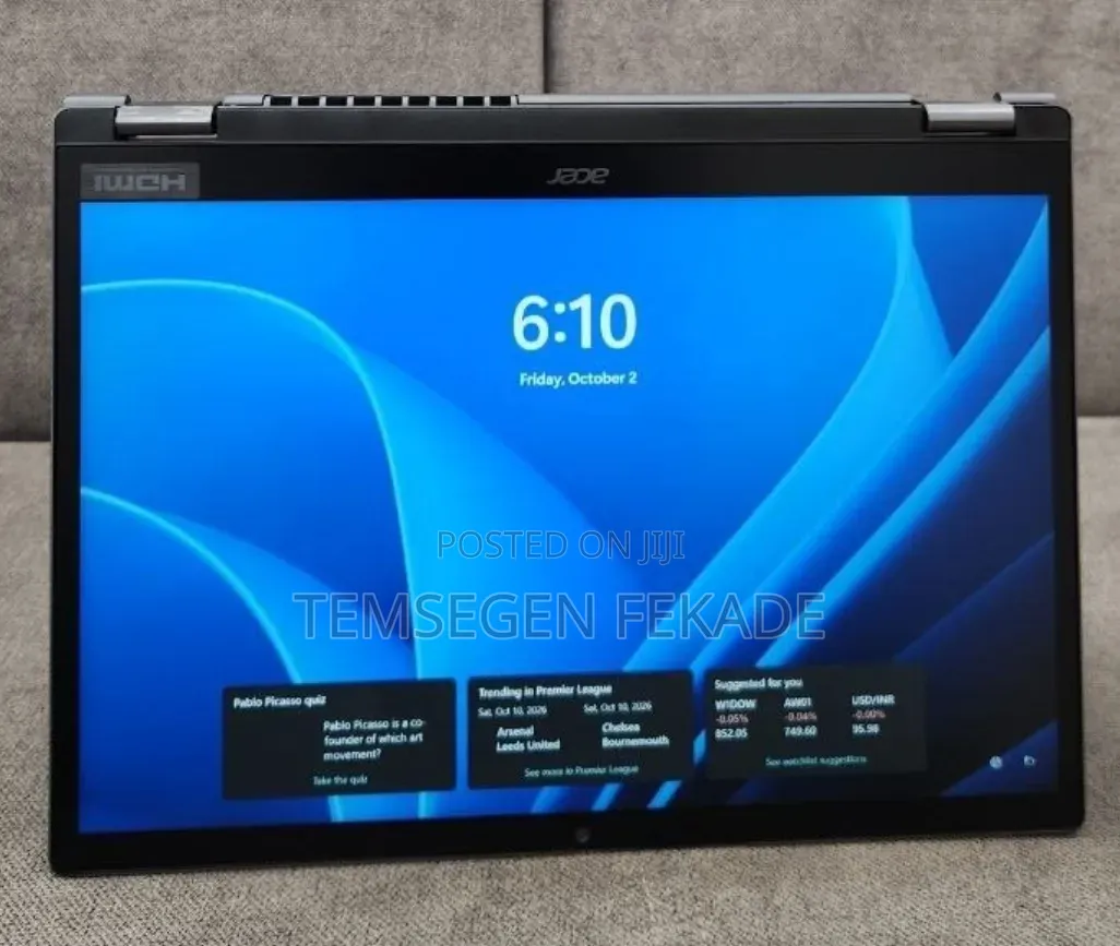 New Laptop Acer TravelMate P4 Spin 14 16GB Intel Core i7 SSD 512GB
