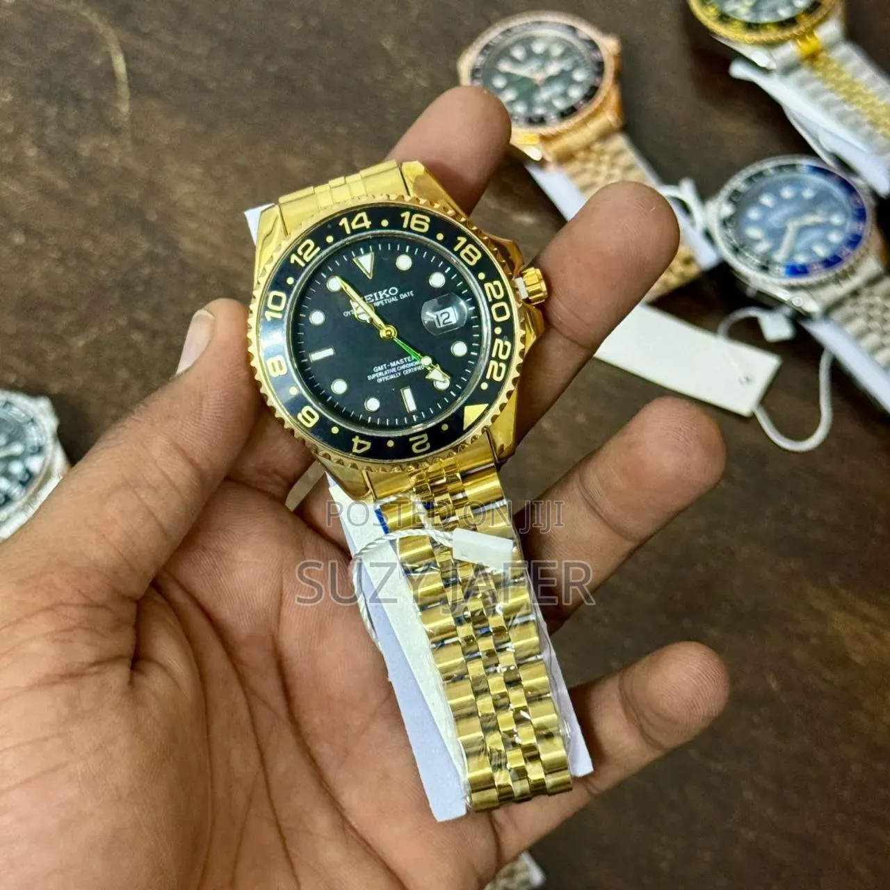 Seiko GMT Master Ii Men Watch