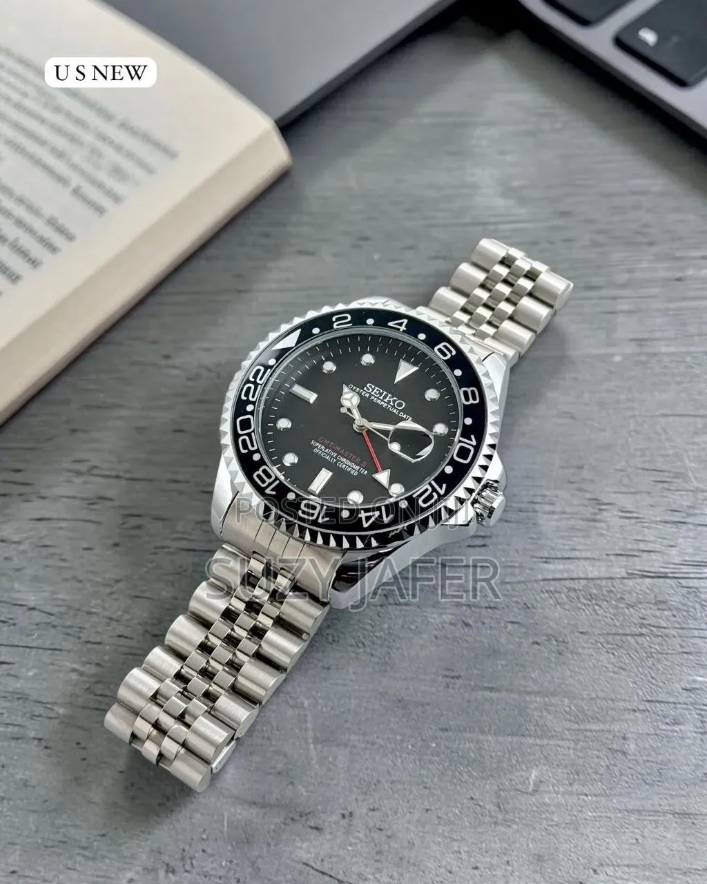 Seiko GMT Master Ii Men Watch