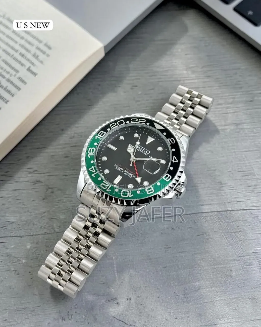 Seiko GMT Master Ii Men Watch