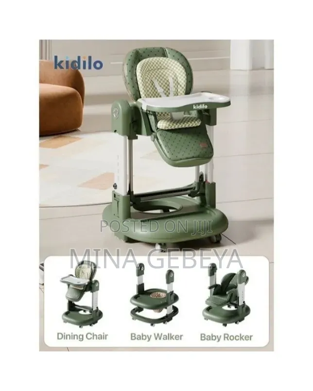 Kidilo 3-in-1 Premium High Chair