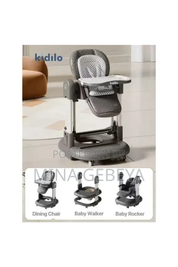 Kidilo 3-in-1 Premium High Chair
