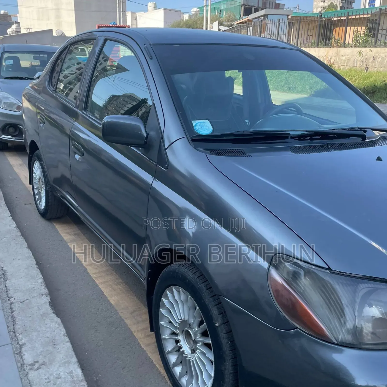 Toyota Platz 2001 Matt Black