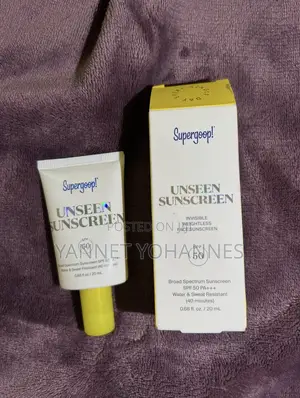 Supergoop! Unseen Sunscreen SPF 50 – 20ml | Invisible Face Sunscreen