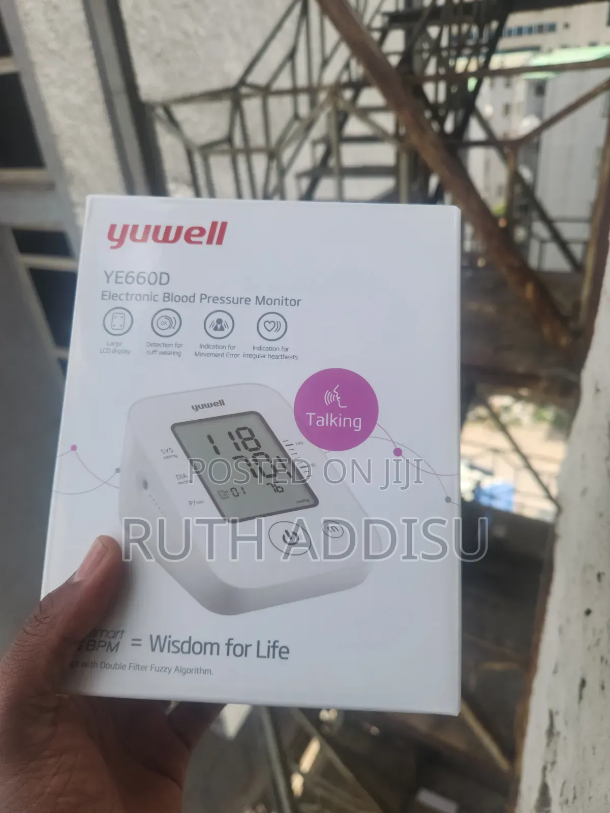 Yuwell Digital Blood Pressure Monitor考驗blood Pressure monitor隨著BP New